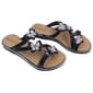 Womens Ashley Blue Butterfly Breeze Jelly Slide Sandals - image 1
