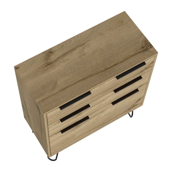 FM FURNITURE Praga Light Oak Dresser