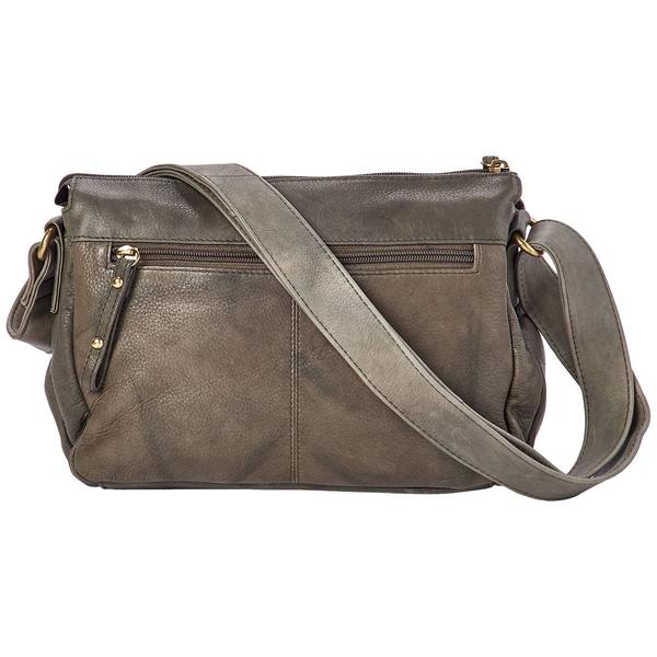 Great American Leatherworks Antique Calf Double Flap Crossbody