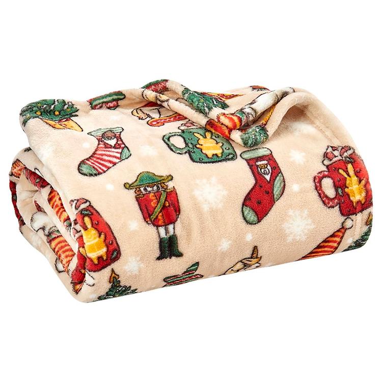 Ashley Cooper(tm) Vintage Holiday Plush Throw