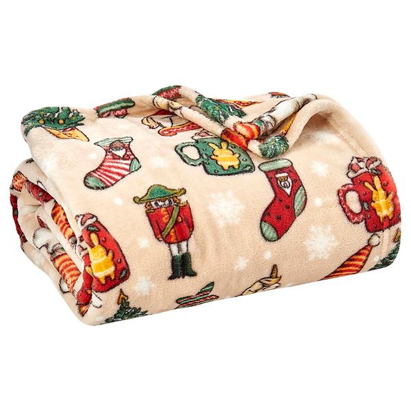 Ashley Cooper(tm) Vintage Holiday Plush Throw