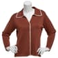 Womens Adrianna Papell Long Sleeve Button Front Textured Cardigan - image 1
