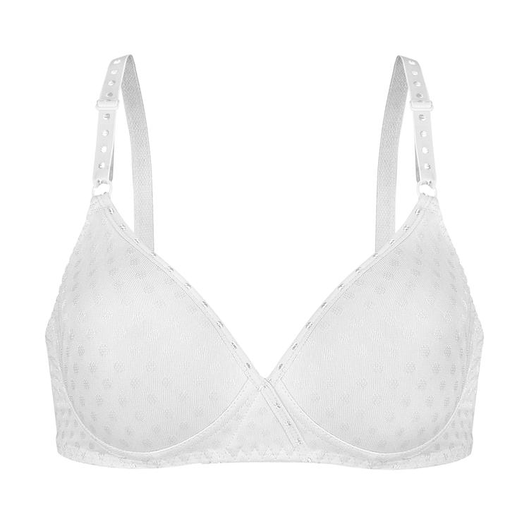 Womens Bestform Patterned Wire-Free Cotton Bra 5006238