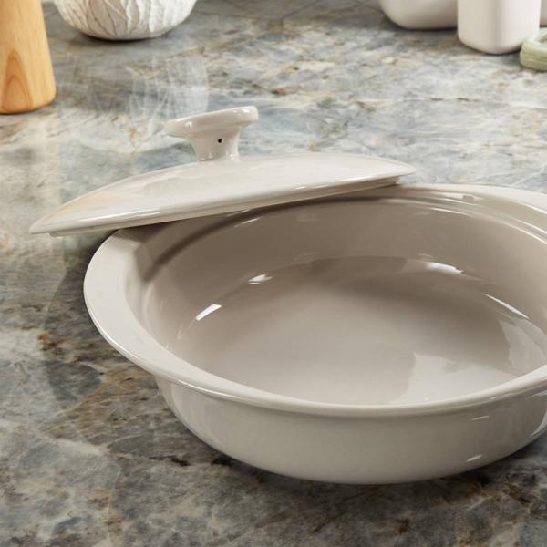 BergHOFF Balance 2.4qt. Stone Casserole w/ Stone Cover
