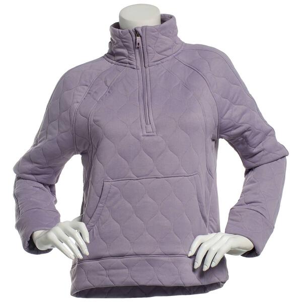 Womens Avalanche&#40;R&#41; Donna Jacquard Quilted 1/4 Zip Pullover - image 