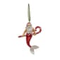 National Tree Glass Santa Merman Ornaments - Set of 4 - image 4