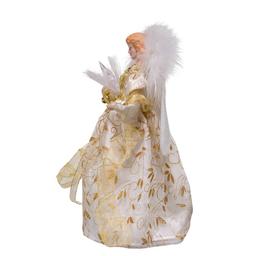 Kurt Adler Gold Angel Tree Topper w/ Color Changing LED