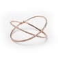 Rosa Rhinestones Rose Gold & Crystal Crossover Bracelet - image 1