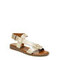 Womens Franco Sarto L-Glenni Gold Metallic Slingback Sandals - image 1