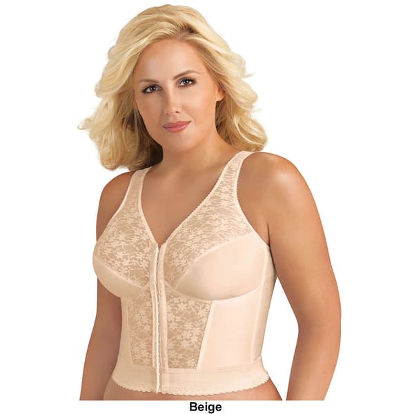 Womens Exquisite Form Fully® Front Close Wire-Free Longline Bra