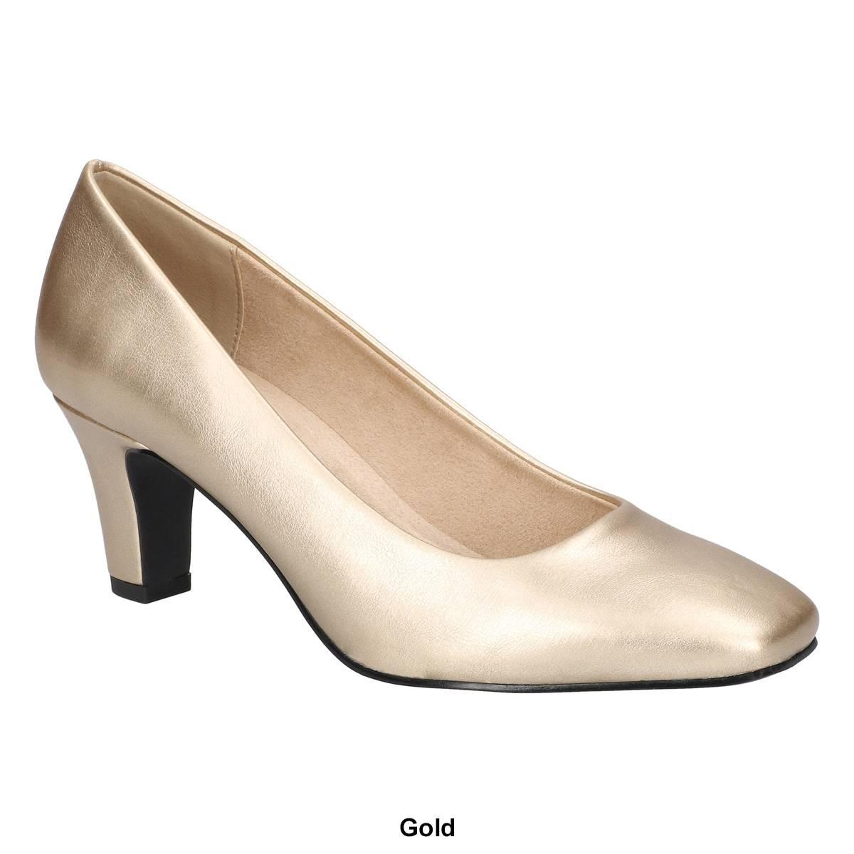 Womens Easy Street Poet Square Toe Pumps