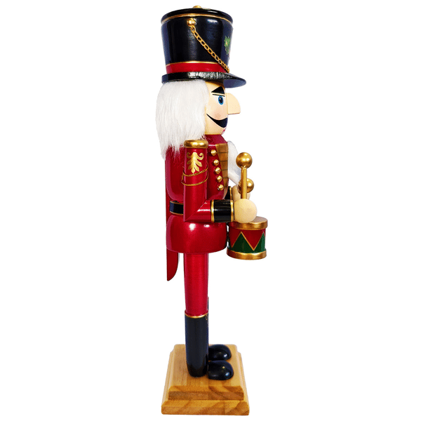 Santa''s Workshop 14in. Royal Drummer Nutcracker