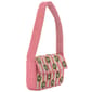 Sol and Mer Beaded Striped Kiwi Baguette Shoulder Bag - image 2