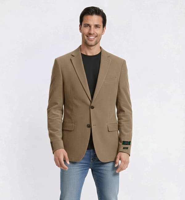 Mens Alexander Julian Microseude Sport Coat