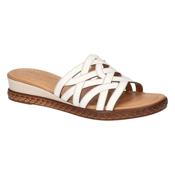 Womens Tuscany by Easy Street Edda Wedge Slide Sandals - image 