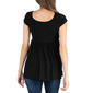 Womens 24/7 Comfort Apparel Fitted Waist Tunic Top - image 3