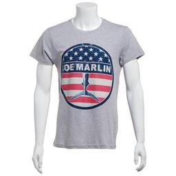 Mens Joe Marlin Americana Fin Tee