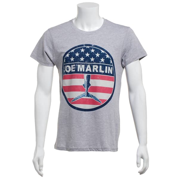 Mens Joe Marlin Americana Fin Tee - image 