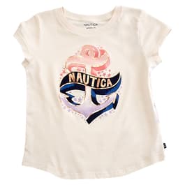 Girls &#40;7-16&#41; Nautica Short Sleeve Nautica Anchor Tee