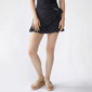 Juniors Derek Heart High Rise Bow Tie Ruffle Wrap Skort - image 1