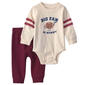 Baby Boy (3M-18M) Carters(R) 2pc. Big Fan of Mommy Football Set - image 1