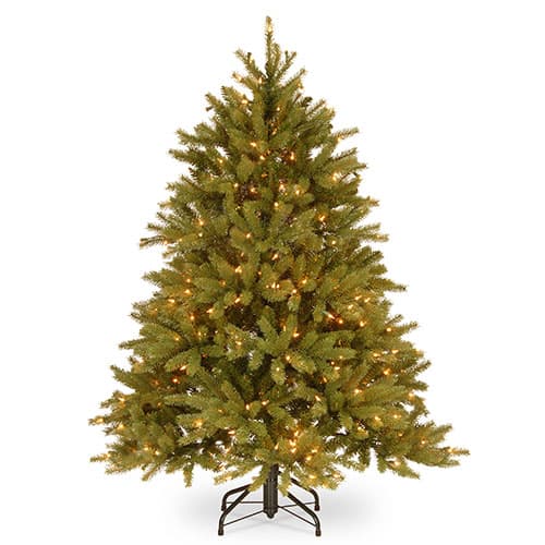 National Tree 4.5ft. Pre-lit Feel Real&#40;R&#41; Jersey Fraser Fir Tree - image 