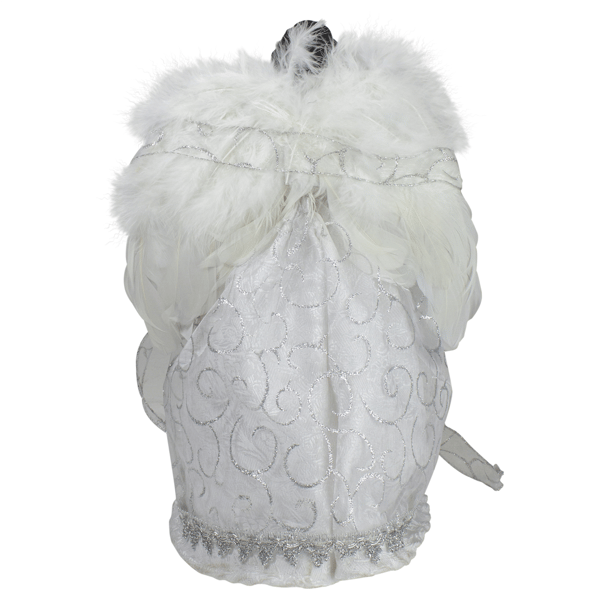 Northlight African American Silver Angel Christmas Tree Topper