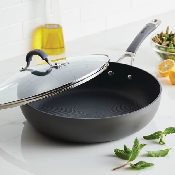 Circulon&#174; Radiance 12in. Hard-Anodized Non-Stick Deep Fry Pan