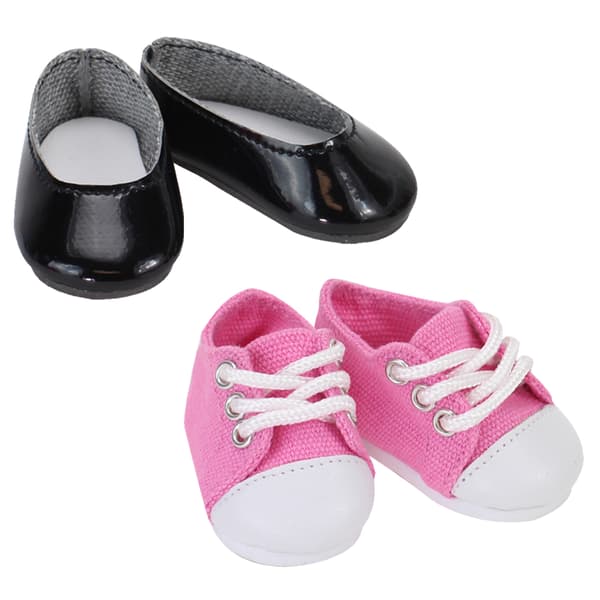Sophia's(R) Ballet Flats and Sneaker Set