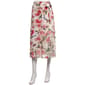 Womens Harlow & Rose Floral Butterfly Sash Belt Midi Skirt - image 1
