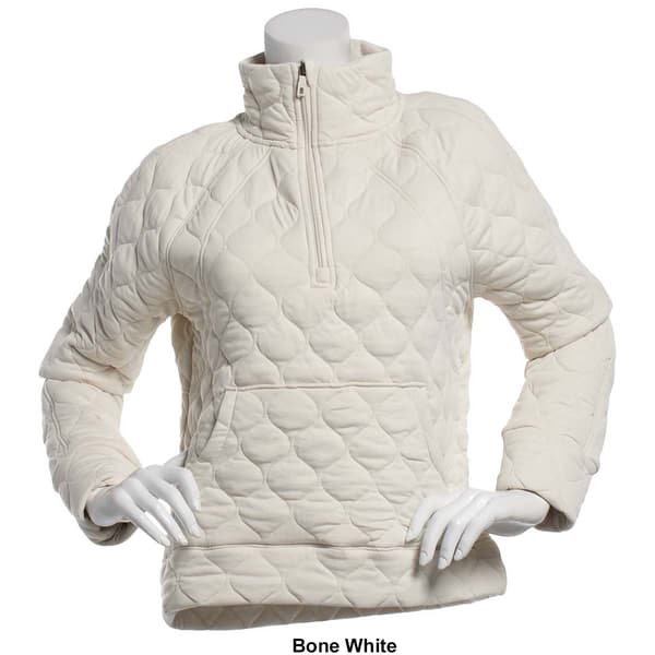 Womens Avalanche&#174; Donna Jacquard Quilted 1/4 Zip Pullover