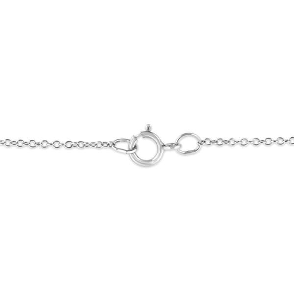 Haus of Brilliance Diamond Double Flower Shape Pendant