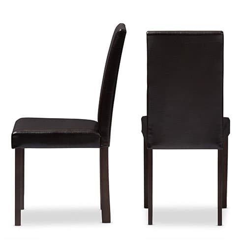 Baxton Studio Andrew Dining Chair - Set of 4