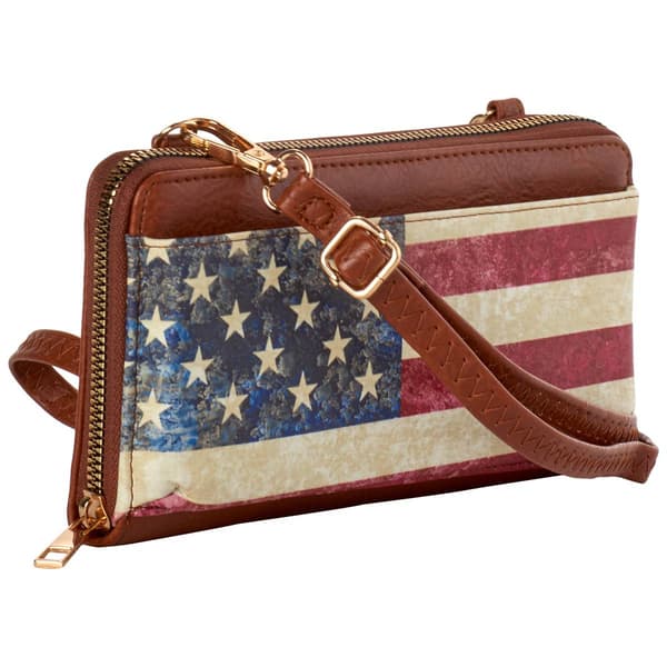 DS Fashion NY Americana Wallet On a String