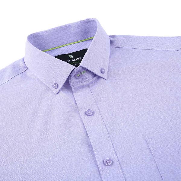 Mens Tom Baine Performance Slim Fit Textured Dress Shirt