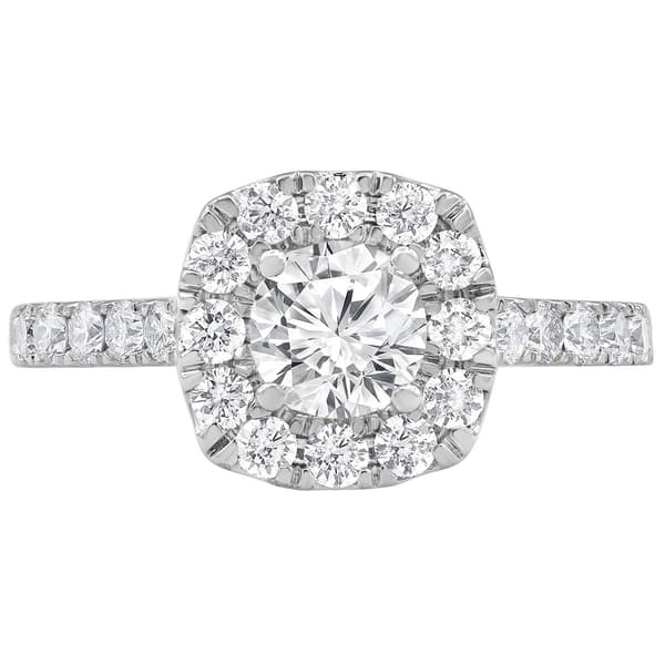 Diamond Classics&#8482;14kt. White Gold 1.5ctw. Diamond Engagement Ring
