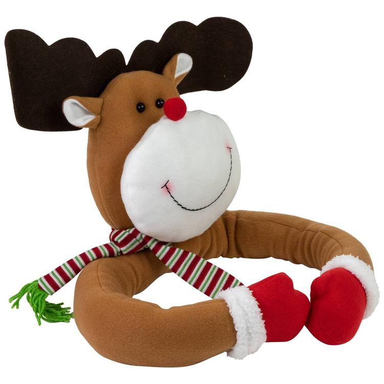 Northlight Seasonal 26in. Plush Reindeer Christmas Tree Topper