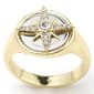 Ashley Cooper(tm) Gold North Star Signet Ring - image 1