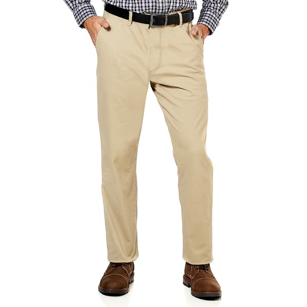 Chaps Men's Seacoast Wash Flex Twill Chino Pants 