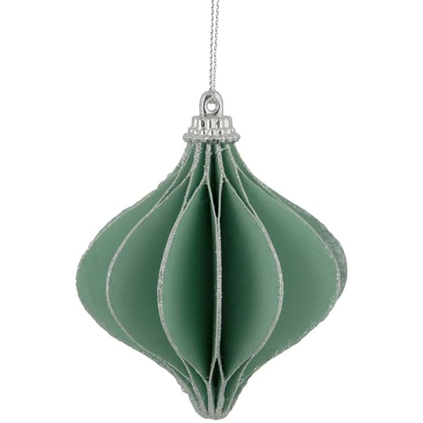 Northlight Seasonal Glittered Onion Christmas Ornament