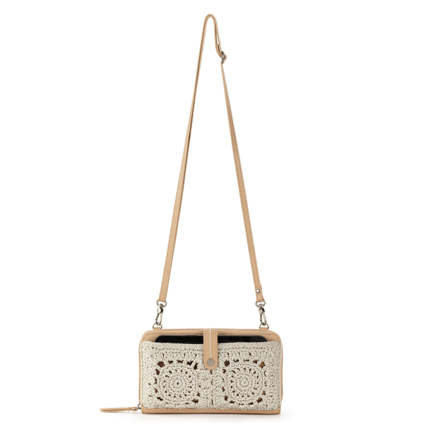 The Sak Iris Crochet Convertible Mini Crossbody