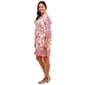 Womens Emma & Michele Long Sleeve Pleated Paisley Shift Dress - image 4