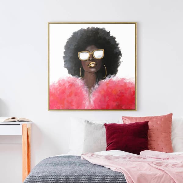 Artisan Home Glam Star Canvas Wall Décor