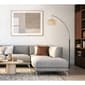 Adesso Corinne Black Arc Floor Lamp - image 4
