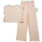 Girls (7-12) BTween(R) Sleeveless Stripe Bow Top w/ Wide Leg Pants - image 1