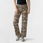 Juniors Celebrity Pink Mid Rise Baggy Wide Leg Camo Jeans - image 1