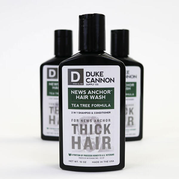 Duke Cannon News Anchor 2-in-1 Hair Wash-Tea Tree Formula