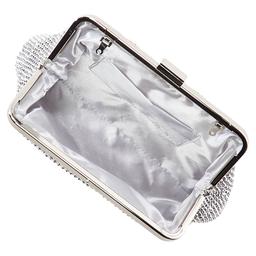 Jessica McClintock Phyllis Diamond Mesh Clutch
