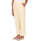 Petites Alfred Dunner Al Fresco Tailored Flat Front Slant Pocket - image 3