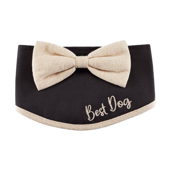 Best Furry Friends Rustic Bowtie Pet Collar - image 